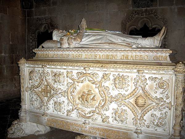Vasco da Gama, Ehrengrab im Mosteiro dos Jerónimos
